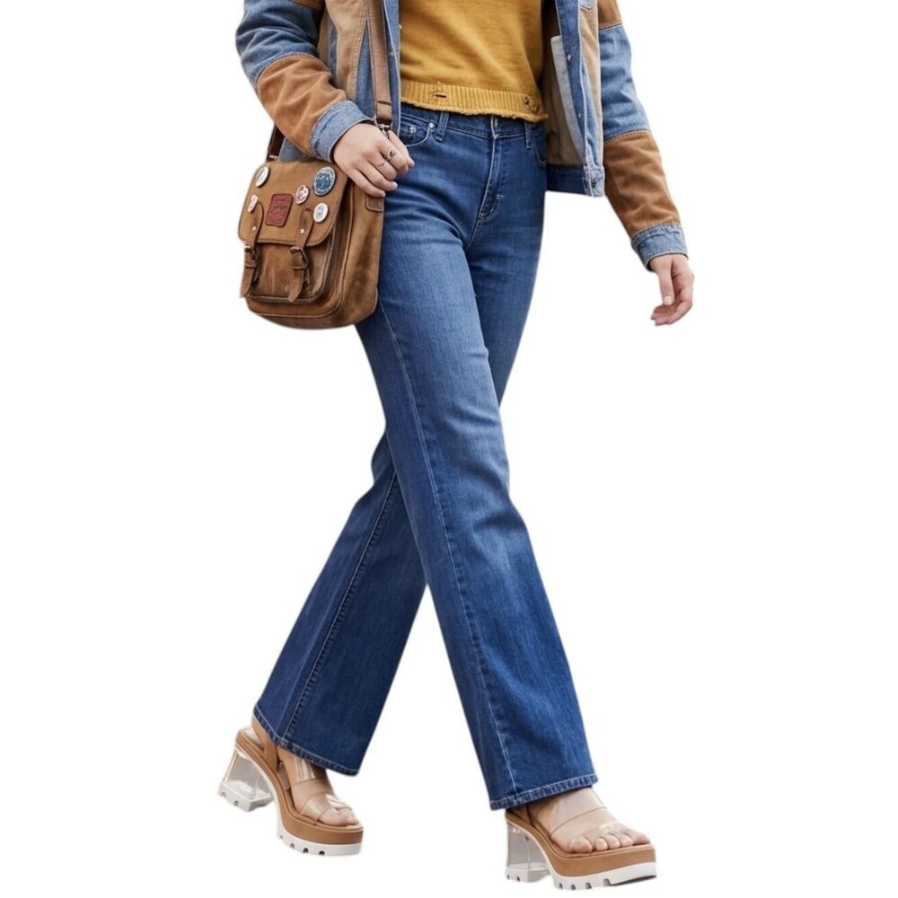 Levi's Women's Mid-Blue Bootcut Jeans